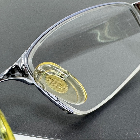 Prada VPR 114F eyeglasses frame c. 7 blue chrome 57 [] 17-140 - Picture 10 of 13